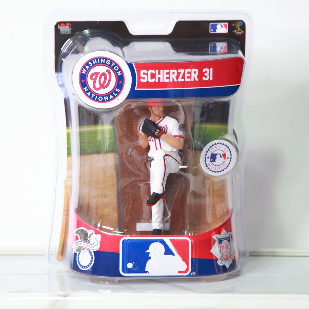Max Scherzer 6" Baseball Figurine by Imports Dragon-Cy Young & WS Winner